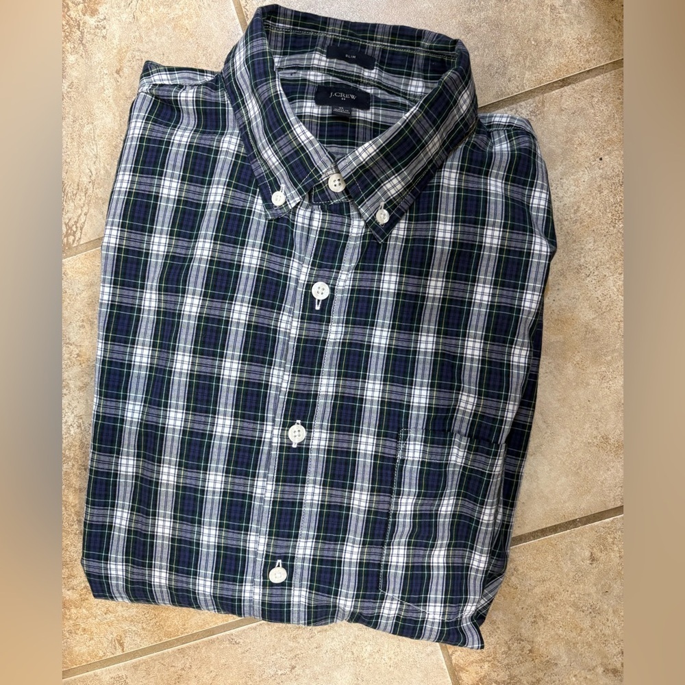 ⚓️J CREW Button Down Long Sleeve